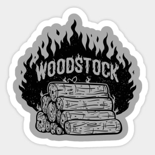 Woodstock Sticker